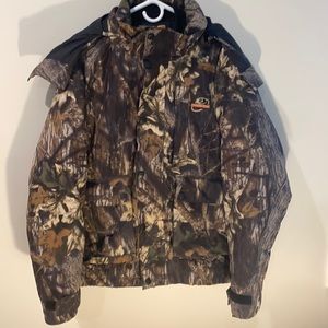 Mossy oak camo two in one jacket